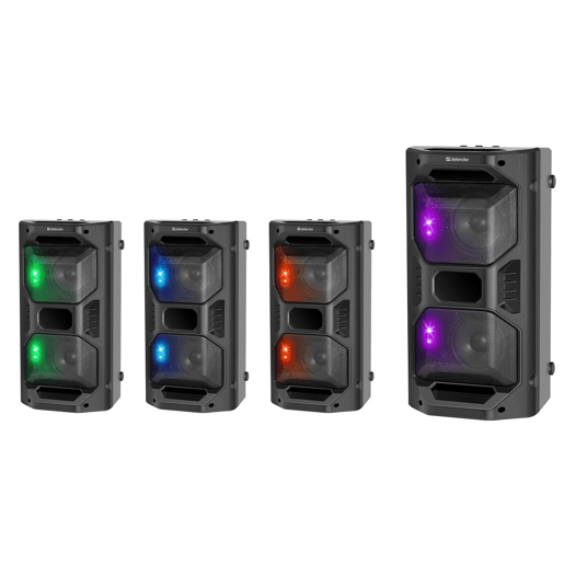 Altifalante Bluetooth Portátil Defender 65109 Preto 50 W