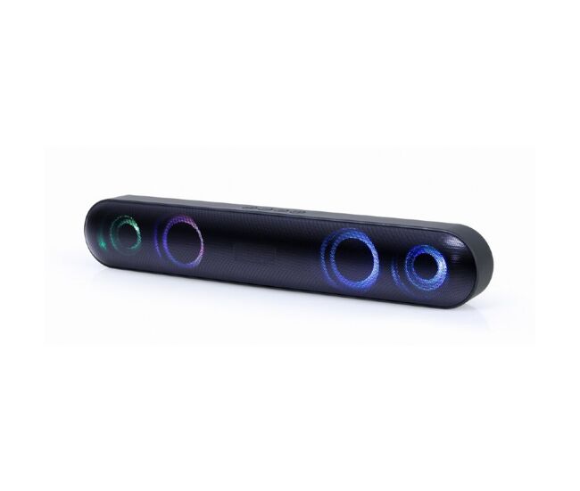 Altavoz bluetooth portátil gembird spkbt-bar400l negro