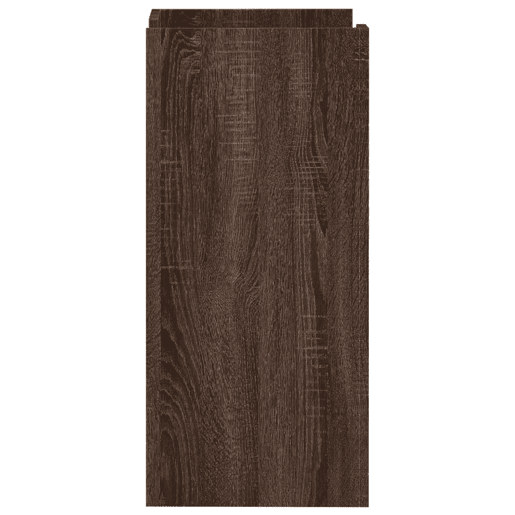 vidaXL Aparador 45x35x75 cm derivados de madeira carvalho castanho