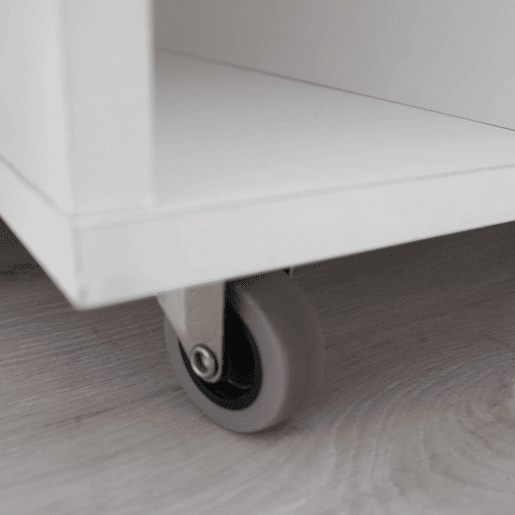 Móveis de banheiro com rodas para pia com pedestal Sinna 59 cm
