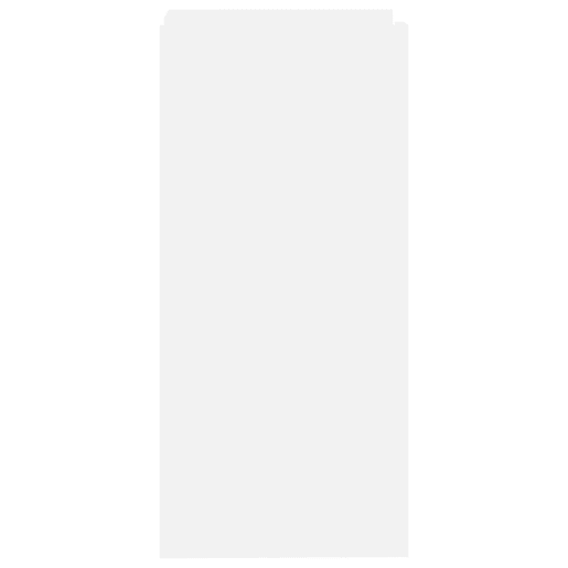 vidaXL Aparador 45x35x75 cm derivados de madeira branco