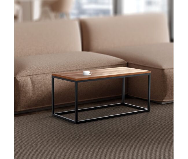 Mesa de centro Manteo Madera Roble 45X100X50 cm