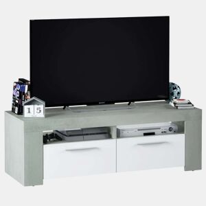 Pacote de móveis de sala Plutão com design moderno (mesa de TV + mesa de centro + mesa de jantar + aparador)