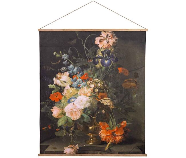 Lienzo pergamino de tela impresa 125x145x1,7h cm