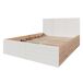 Cama de matrimonio Cama de matrimonio Natural/ Blanco