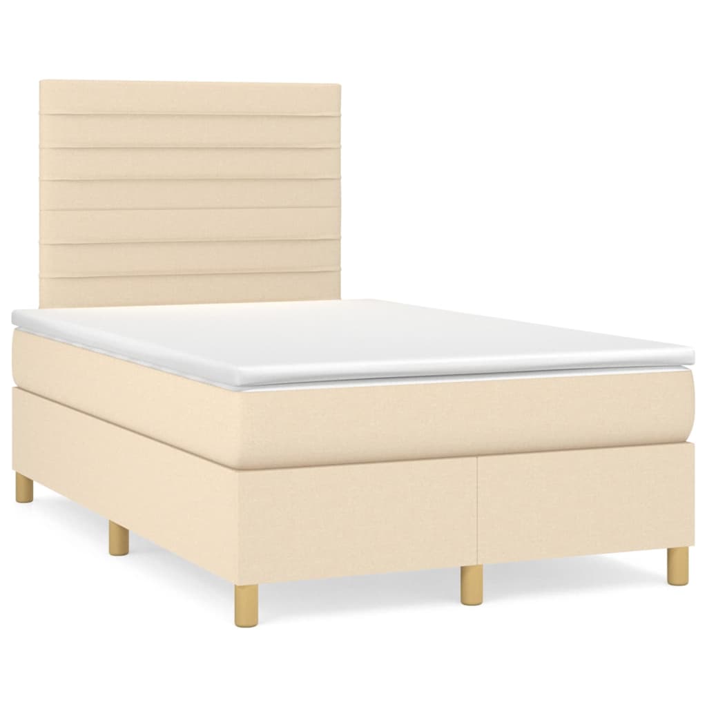 Cama box spring 120x200 Crema