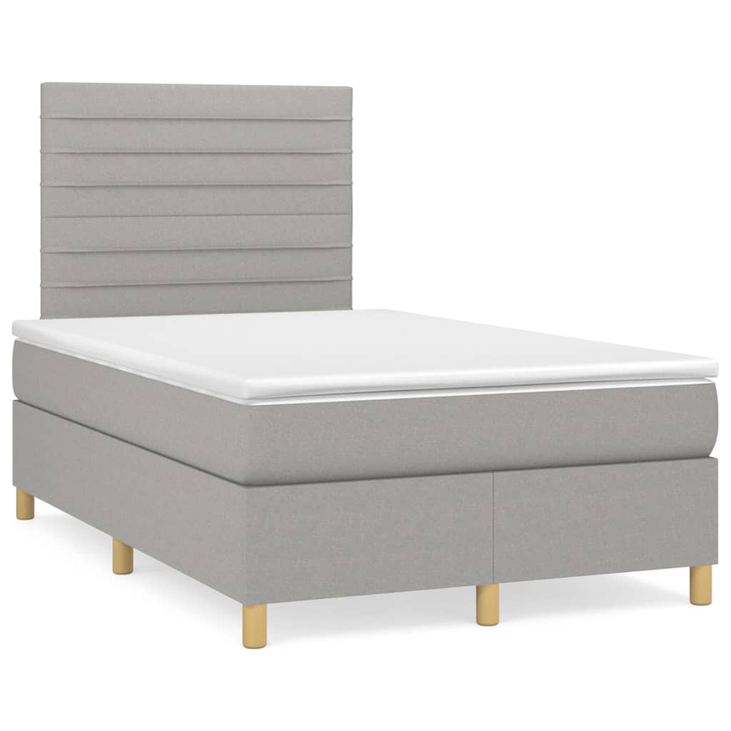 Cama box spring 120x200 Gris