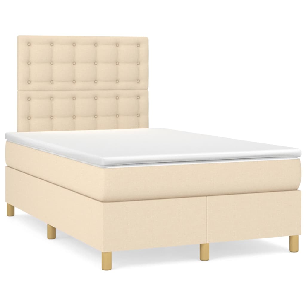 Cama box spring 120x200 Crema
