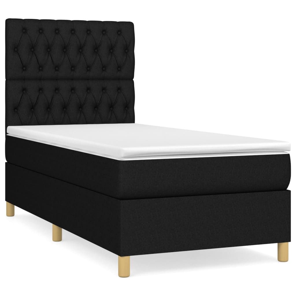 Cama box spring 90x190 Negro