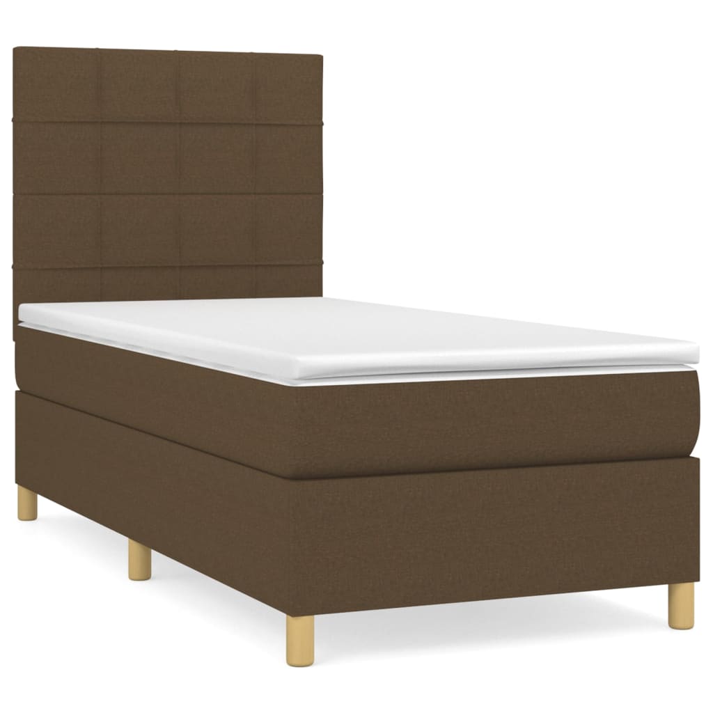 Cama box spring 90x200 Marron