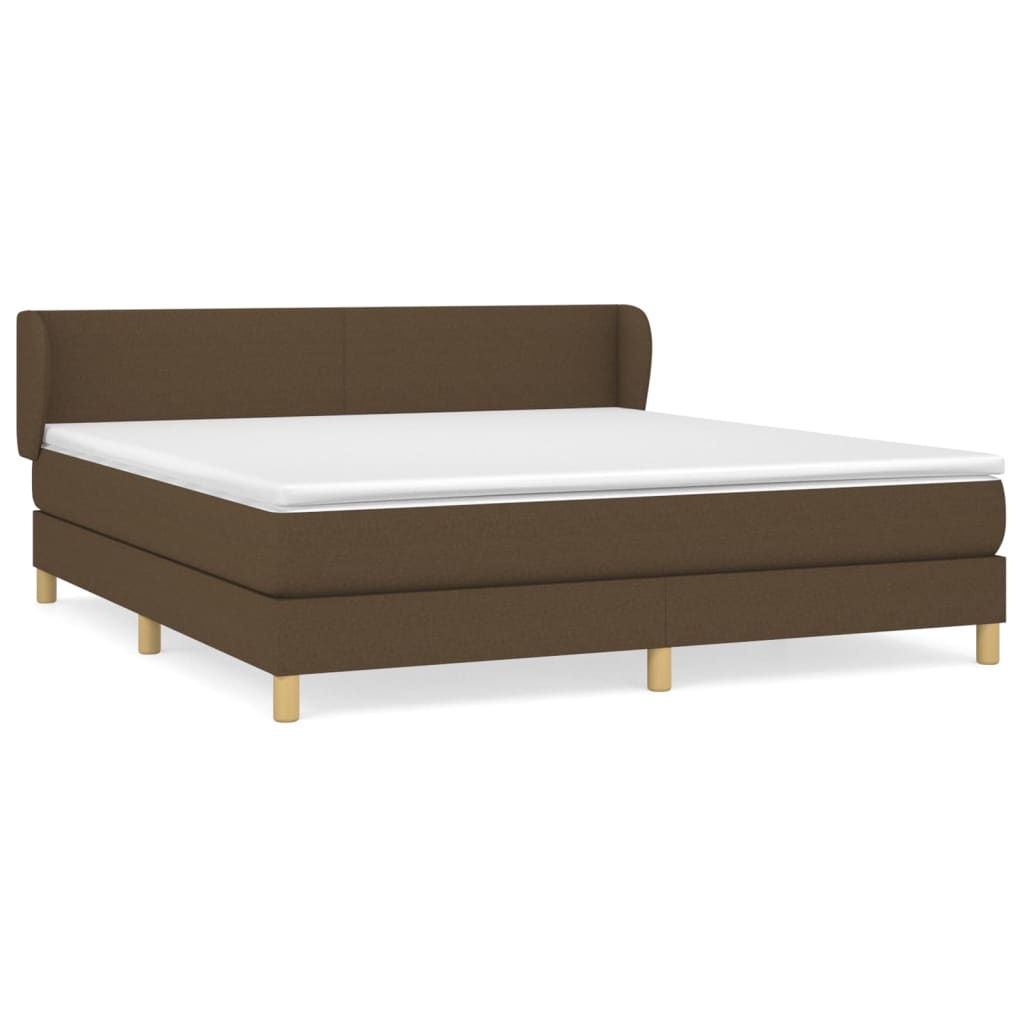Cama box spring 180x200 Marrón