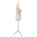 Maniquí de madera y espuma forrado de tela Maniquí de madera y espuma forrado de tela Beige