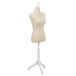 Maniquí de madera y espuma forrado de tela Maniquí de madera y espuma forrado de tela Beige