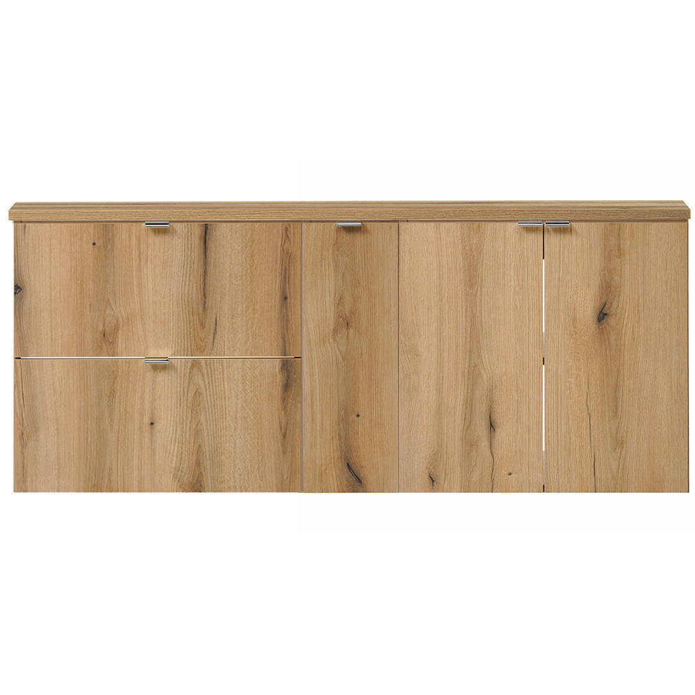 Mueble bajo lavabo Newport mural con 2 cajones y 3 puertas
