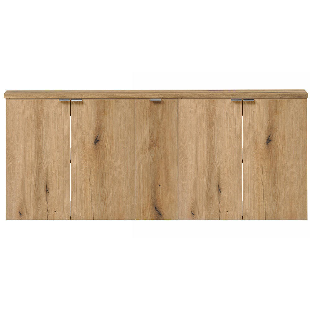 Mueble bajo lavabo Newport mural con 5 puertas