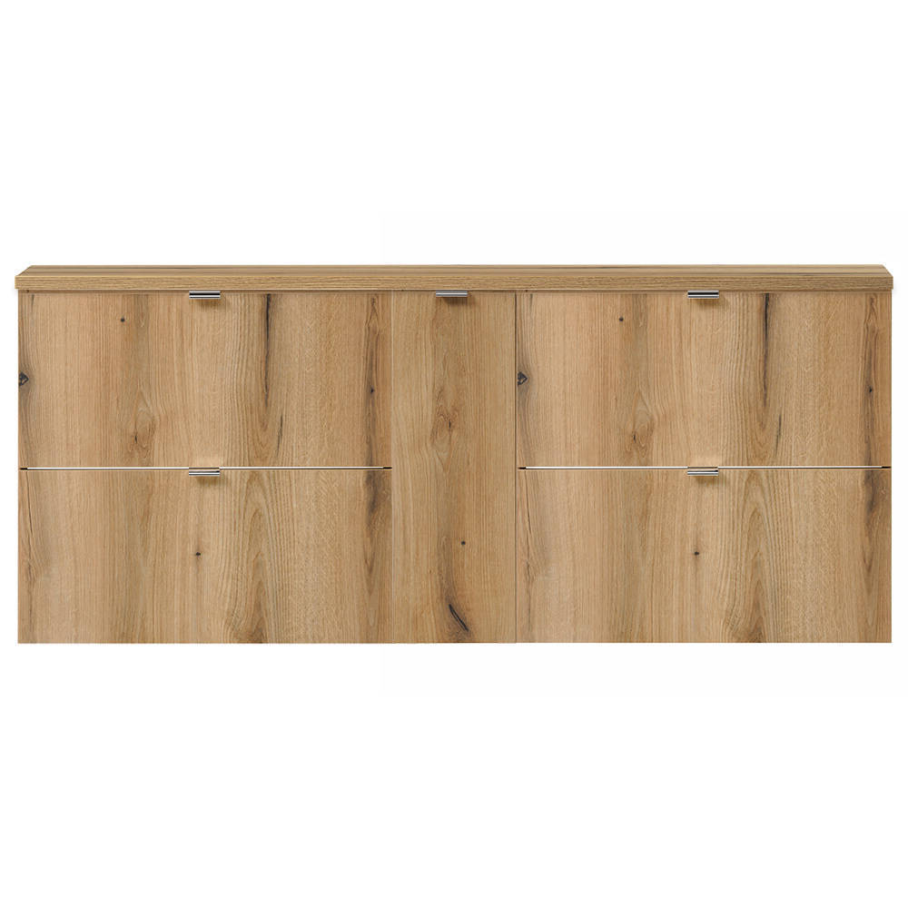Mueble bajo lavabo Newport mural con 4 cajones y puerta