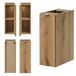 Mueble bajo lavabo Newport mural con 4 cajones y puerta Mueble bajo lavabo Newport mural con 4 cajones y puerta Roble/ Gris