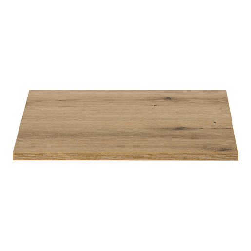 Móvel de casa de banho Newport com lavatório em cerâmica e 2 portas 80x71x40 cm - efeito carvalho en.casa