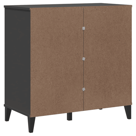 vidaXL Aparador VIKEN 80x40x80 cm derivados de madeira antracite