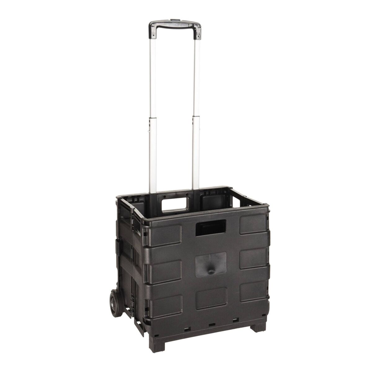 WellHome - Trolley de aluminio con caja plegable