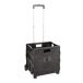 WellHome - Trolley de aluminio con caja plegable WellHome - Trolley de aluminio con caja plegable Negro