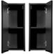 Armario de pared para baño Newport Armario de pared para baño Newport Negro