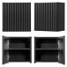 Armario de pared para baño Newport Armario de pared para baño Newport Negro