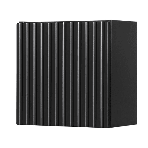 Armário mural de casa de banho Newport 30x30x19 cm - Preto en.casa
