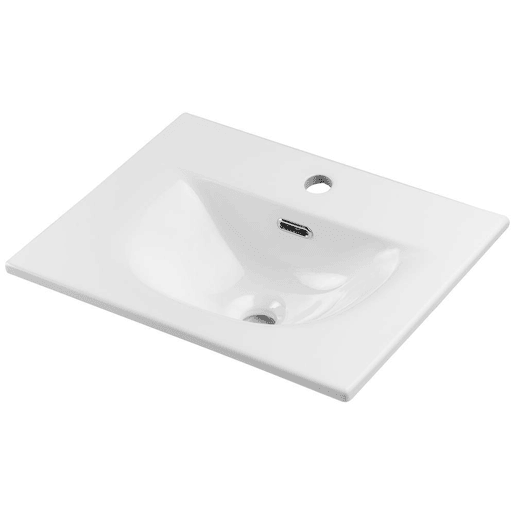 Móvel de casa de banho Newport com lavatório e 2 portas 50x57x39cm - Preto en.casa
