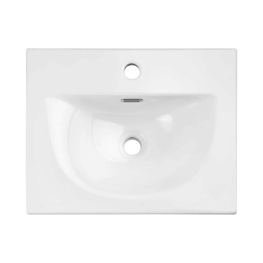Móvel de casa de banho Newport com lavatório e 2 portas 50x57x39cm - Preto en.casa