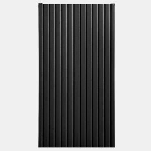 Armário mural de casa de banho Newport 57x30x19 cm - Preto en.casa