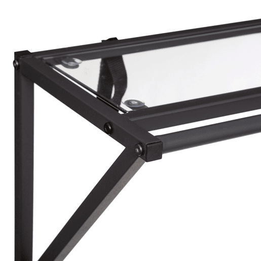 Cabide Jano Hallway em Preto e Carvalho 80x160 cm