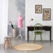 Maniquí de madera y espuma forrado de tela Maniquí de madera y espuma forrado de tela Rosa
