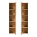 Armario de pared para baño Newport Armario de pared para baño Newport Roble