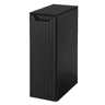 Móvel de casa de banho para lavatório Newport com porta 20x60x40 cm - Preto en.casa
