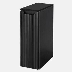 Móvel de casa de banho para lavatório Newport com porta 20x60x40 cm - Preto en.casa