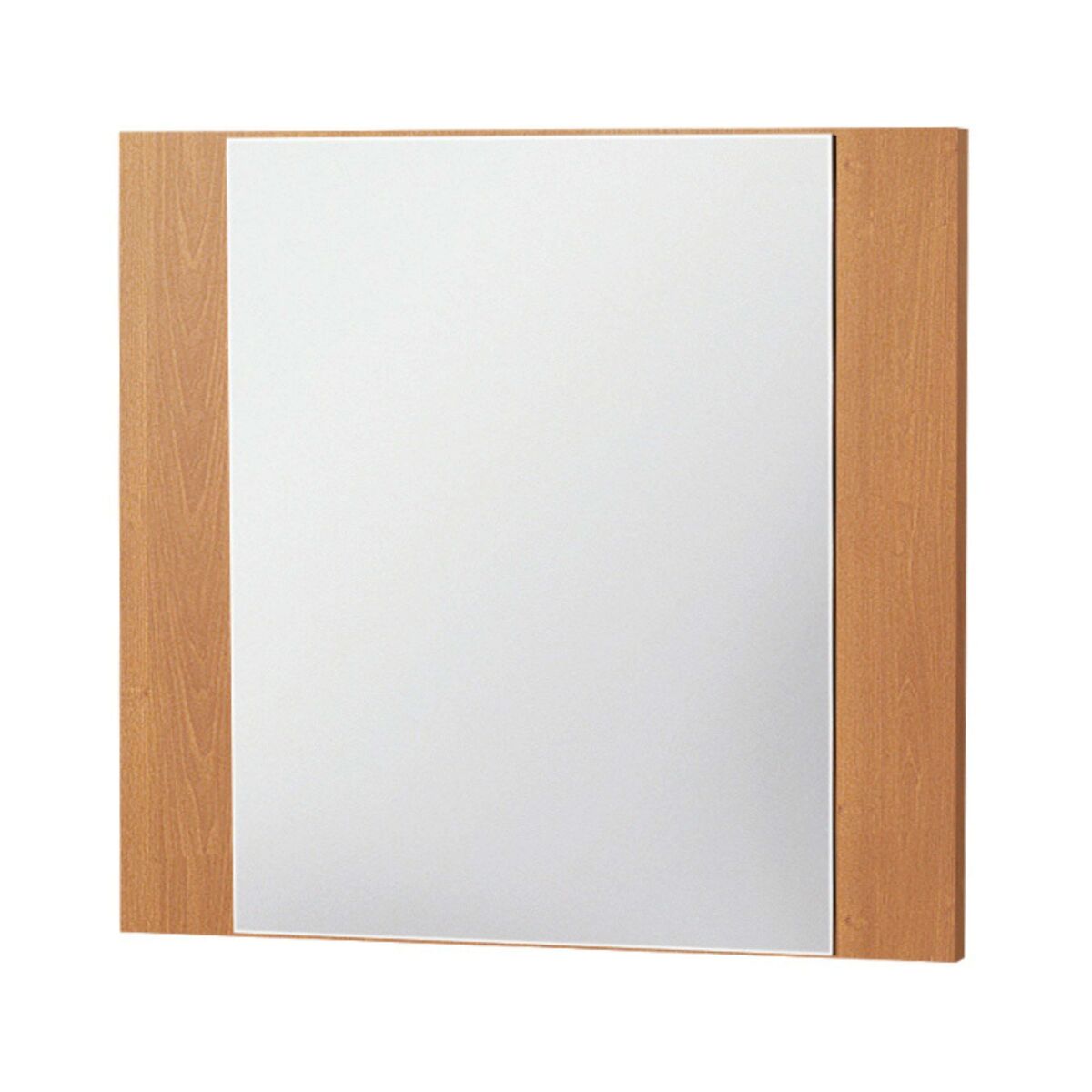 Espejo clásica en color cerezo 72x64x2 cm para dormitorio