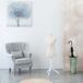 Maniquí de madera y espuma forrado de tela Maniquí de madera y espuma forrado de tela Beige
