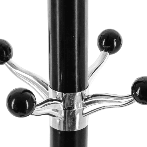 Suporte para guarda-chuva para móveis auxiliares preto 182 cm Suporte para guarda-chuva para móveis auxiliares preto 182 cm