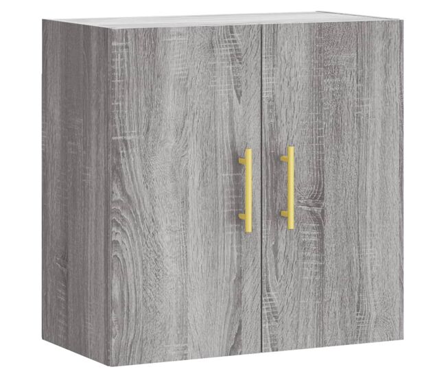 Vidaxl armario de pared madera de ingeniería gris sonoma 60x31x60 cm