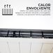 YOEVU - Emisor térmico de aluminio 900W Control a distancia YOEVU - Emisor térmico de aluminio 900W Control a distancia Blanco