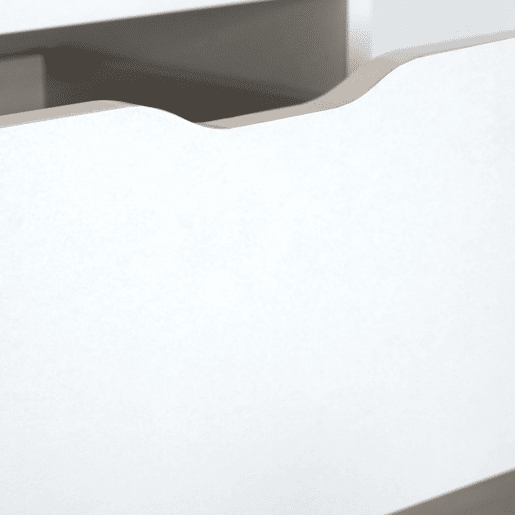 Cômoda Eko 5 gavetas branco escritório moderno móveis de armazenamento de escritório 71x40x43 cm Cômoda Eko 5 gavetas branco escritório moderno móveis de armazenamento de escritório 71x40x43 cm