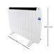 YOEVU - Emisor térmico de aluminio 1500W Control a distancia YOEVU - Emisor térmico de aluminio 1500W Control a distancia Blanco