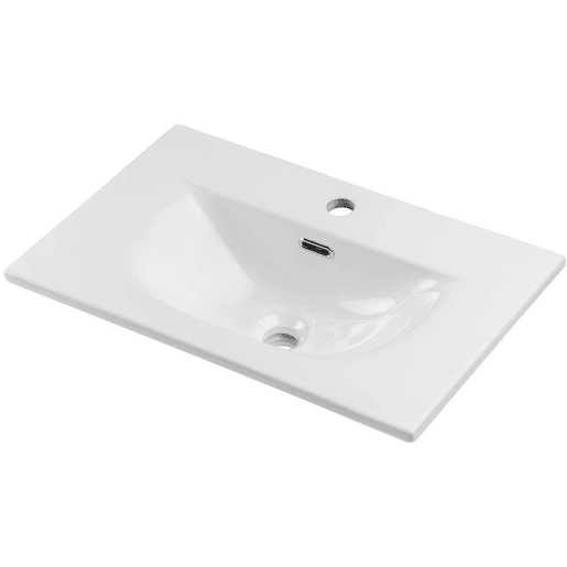 Móvel de casa de banho Newport com lavatório e 2 portas 60x57x39cm - Preto en.casa