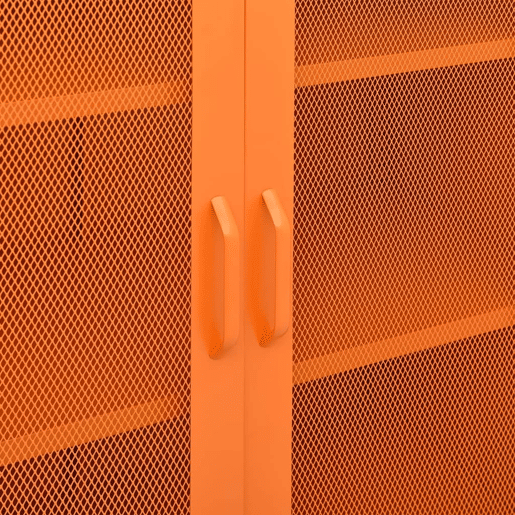 vidaXL Armário de arrumação aço 80x35x101,5 cm laranja vidaXL Armário de arrumação aço 80x35x101,5 cm laranja