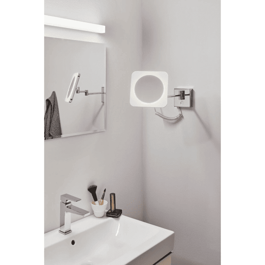 Espelho de Aumento com LED Paulmann Jora 3,3 W 230 V Branco Cromo