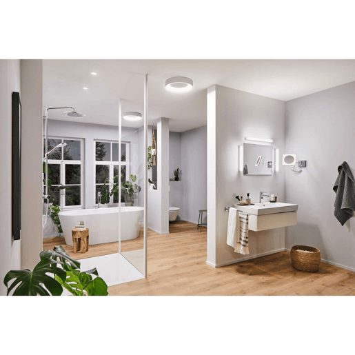 Espelho de Aumento com LED Paulmann Jora 3,3 W 230 V Branco Cromo