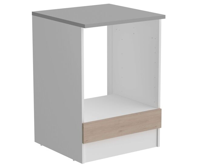 Módulo Cocina Eko Para Horno Robe Jackson y Blanco Mate 60 cm