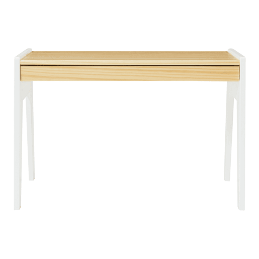 Conjunto de mesa e cadeira para crianças Skinnskatteberg - NaturalBranco en.casa