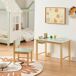 Conjunto infantil de mesa y silla Skjåk Pino MDF Conjunto infantil de mesa y silla Skjåk Pino MDF Blanco/ Verde